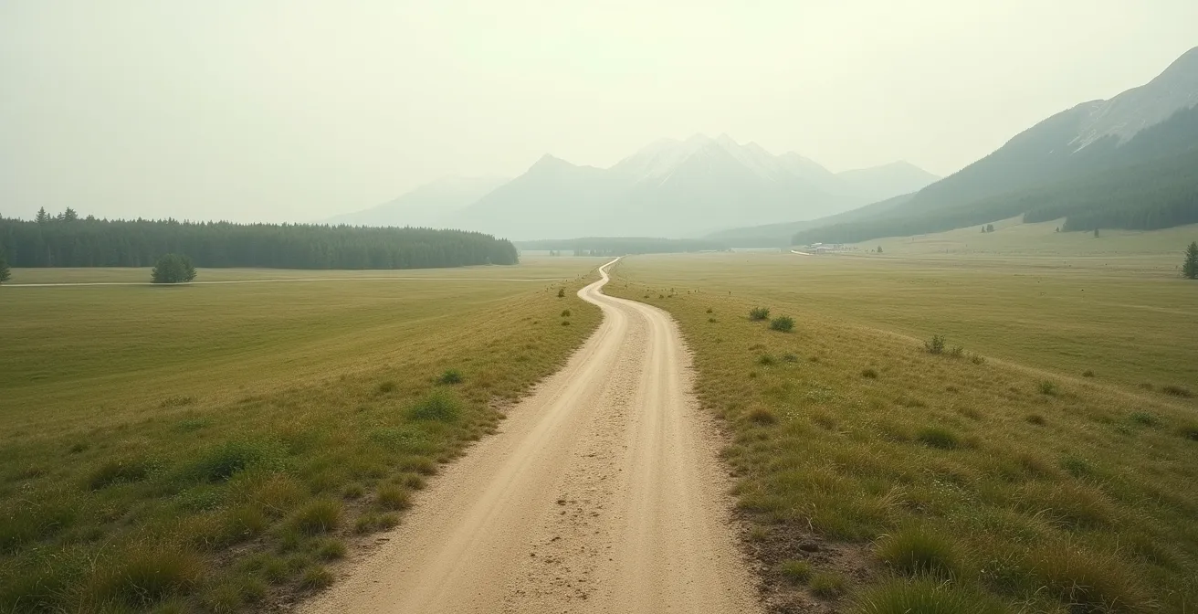 Drei Pfade divergieren in unterschiedliche kulturelle Erfahrungswelten mit verschiedenen Immersionstiefen