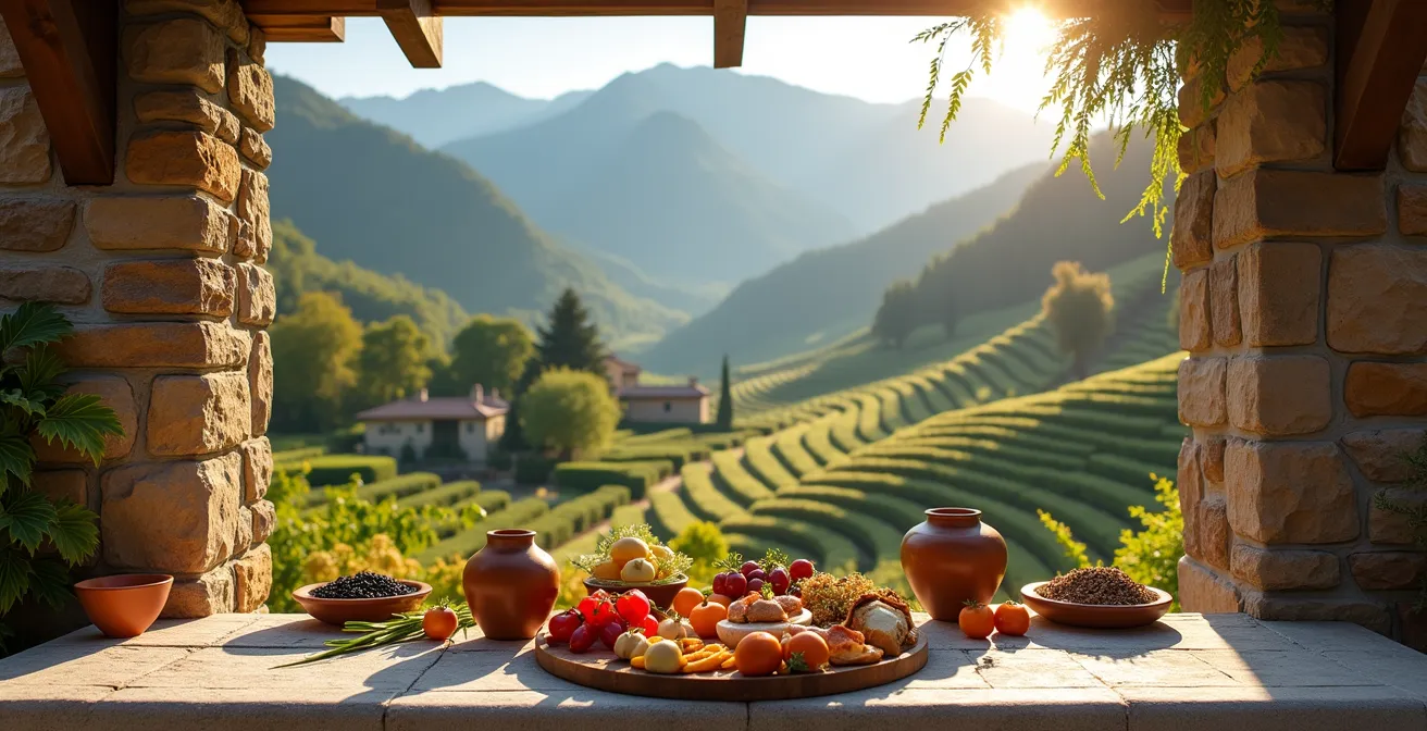 Symbolische Darstellung der kulturellen Unterschiede zwischen Deutschschweiz und Westschweiz