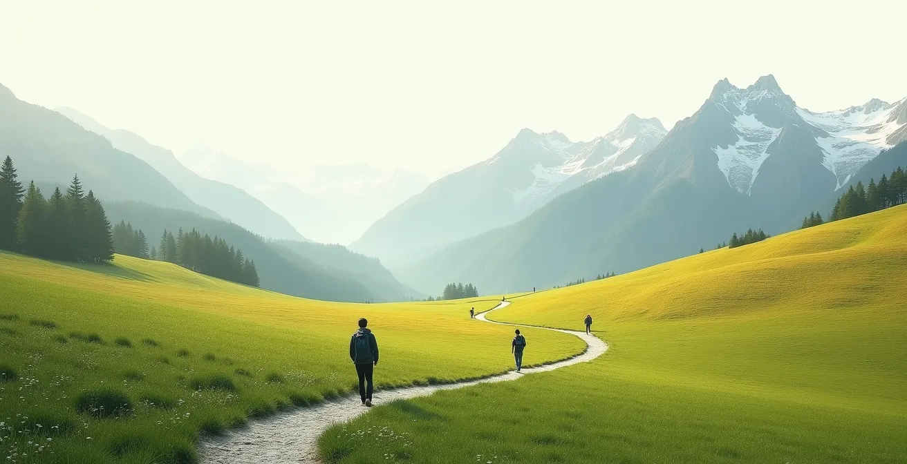 Zeitstrahl der Resilienz-Massnahmen über 10 Jahre für Schweizer Familien